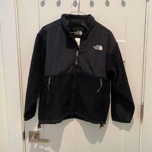 Black North Face Fleece Jacket Youth Size L